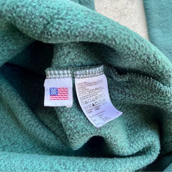 American Apparel Blue King Crab Hoodie F498 Large USA - Picture 4 of 5